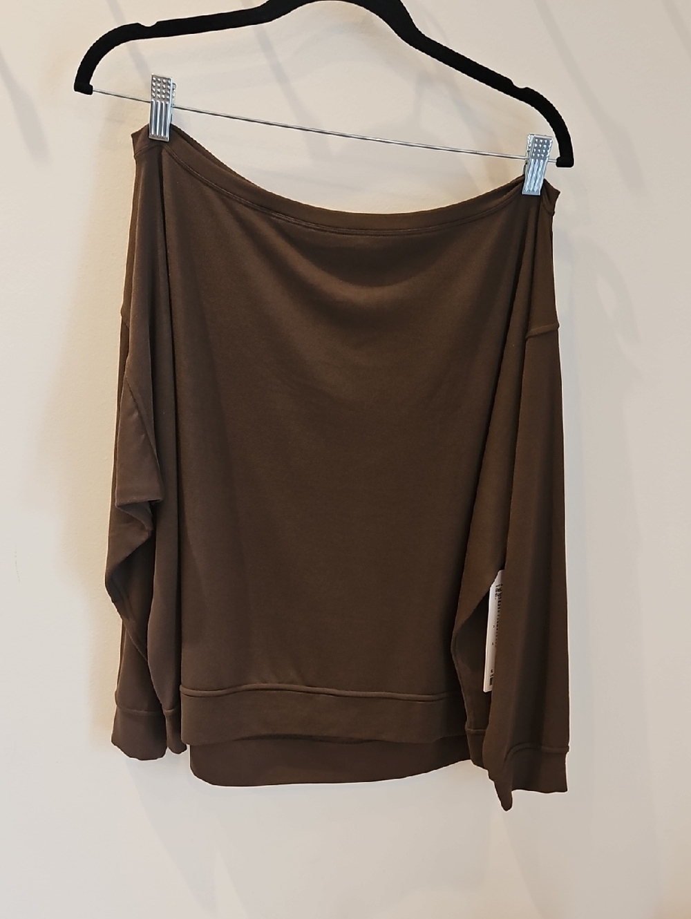 Lululemon BeCalm Oversized Boatneck Long Sleeve